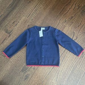 Janie & Jack Navy Cardigan